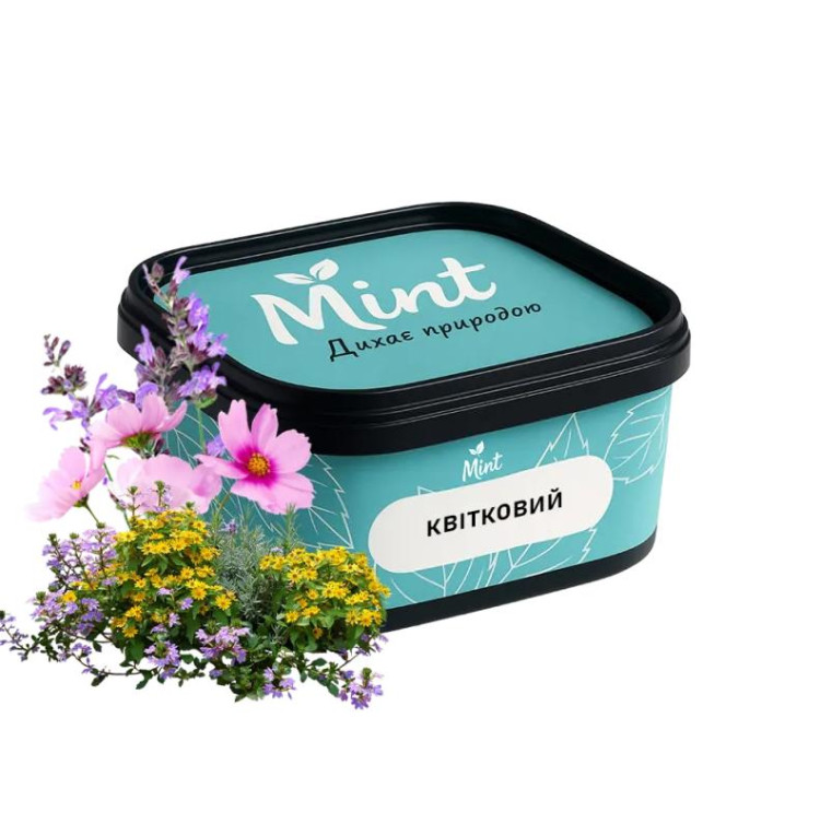 Кальянная смесь Mint Цветочный Микс 200 грамм 