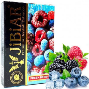 Табак Jibiar Fresh Berry (Ягоды Лед) 50 грамм
