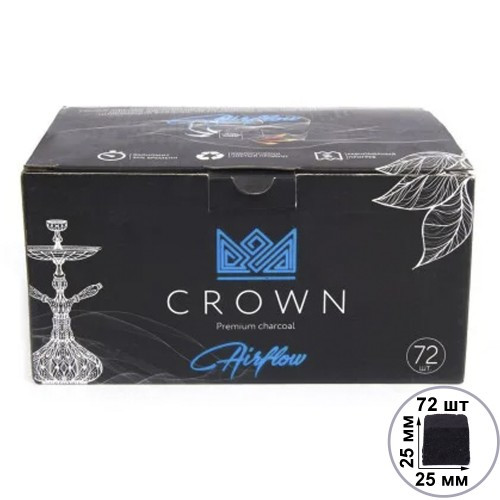 Уголь Crown Аir flow в интернет магазине кальянов фото 1