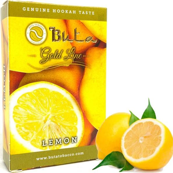 Табак Buta Gold Line Lemon (Лимон) 50 грамм в интернет магазине кальянов фото 1
