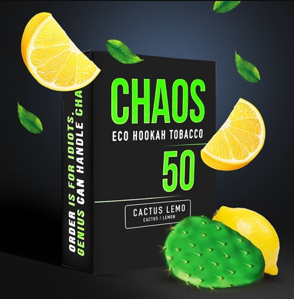 Табак Chaos Cactus Lemo (Кактус Лимон) 50 грамм  в интернет магазине кальянов фото 1