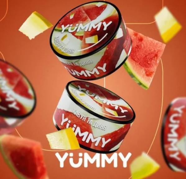 Табак Yummy Арбуз и дыня 100 грамм  в интернет магазине кальянов фото 1