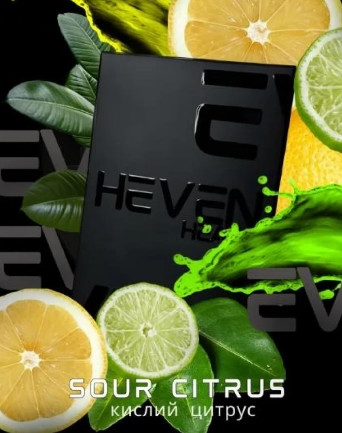 Табак Heven Sour Citrus (Лимон, Лайм) 50 грамм 