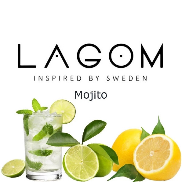 Табак Lagom Navy Line Mojito (Мохито) 40 гр в интернет магазине кальянов фото 1