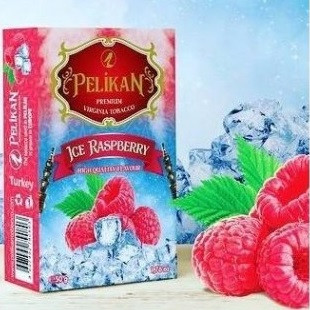 Табак Pelikan Ice Raspberry (Лед Малина) 50 грамм   в интернет магазине кальянов фото 1