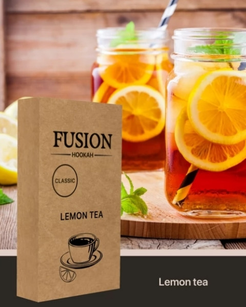 Табак Fusion Classic Lemon Tea (Чай с Лимоном) 100 грамм в интернет магазине кальянов фото 1