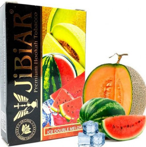 Табак Jibiar Ice Double Melon (Дыня Арбуз Лед) 50 грамм
