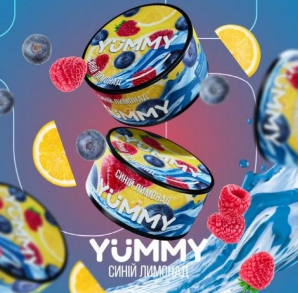 Табак Yummy Синий лимонад 100 грамм  в интернет магазине кальянов фото 1