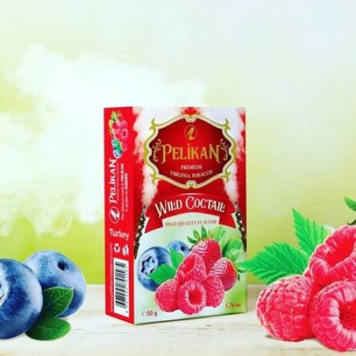 Табак Pelikan Ice Wild Cocktail (Лед Ягодный Коктейль) 50 грамм   