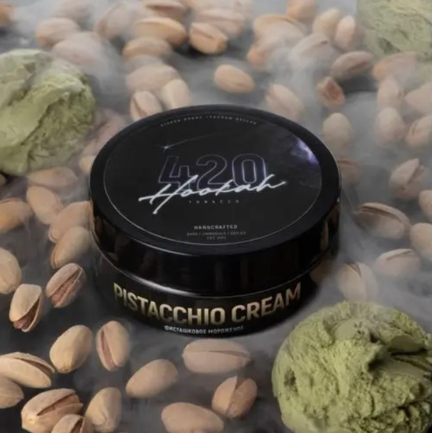 Табак 420 Pistacchio Cream (Фисташковое мороженое) 25 грамм 