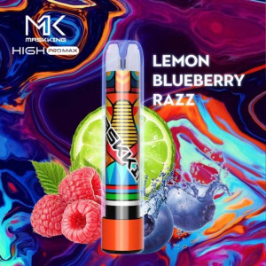  Одноразовая электронная сигарета Maskking High Pro Max Лимон Черника Малина 1200  