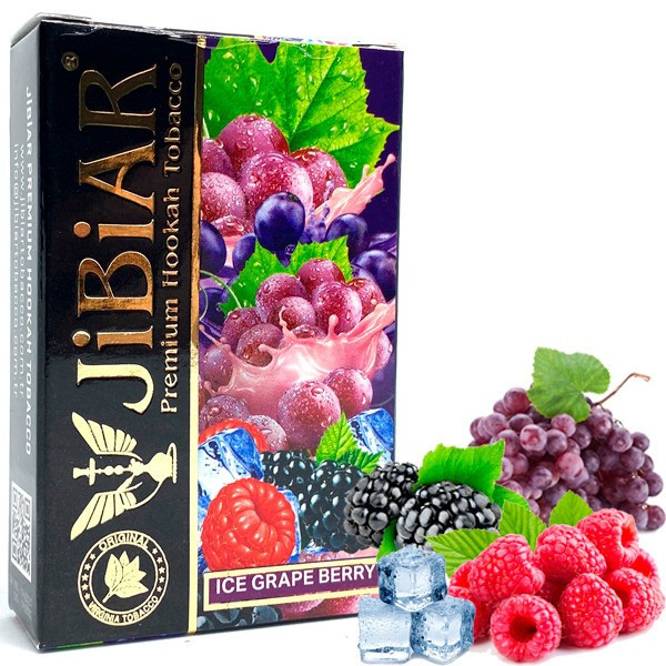 Табак Jibiar Ice Grape Berry (Лед Виноград Ягоды) 50 гр   