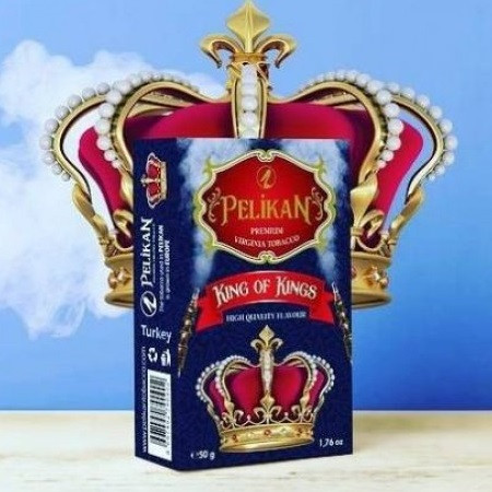 Табак Pelikan King of Kings (Король Королей) 50 грамм   в интернет магазине кальянов фото 1