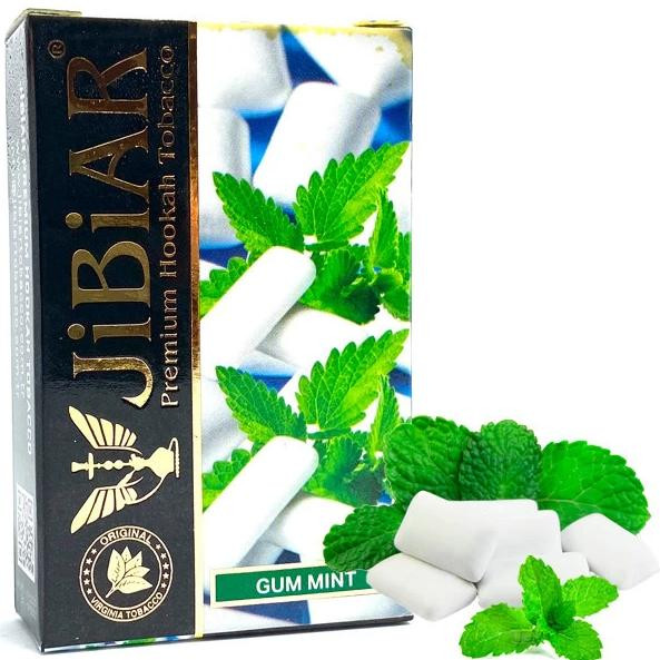 Табак Jibiar Gum Mint (Жвачка Мята) 50 грамм в интернет магазине кальянов фото 1