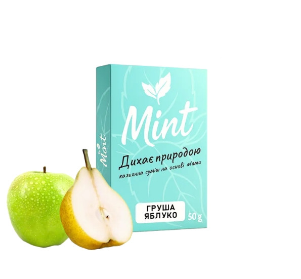 Кальянная смесь Mint Груша Яблоко 50 грамм 