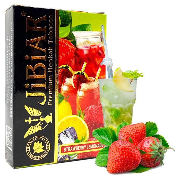 Табак Jibiar Strawberry Lemonade (Клубника Лимонад) 50 гр   