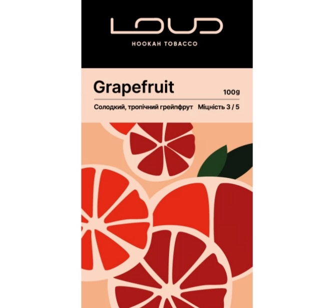 Табак Loud Grapefruit (Грейпфрут) 100 грамм 