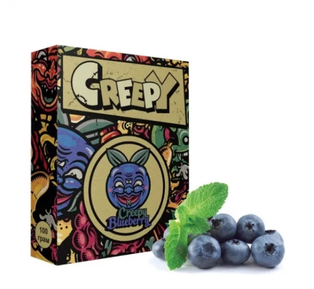 Табак Creepy Blueberry (Черника) 100 грамм  в интернет магазине кальянов фото 1