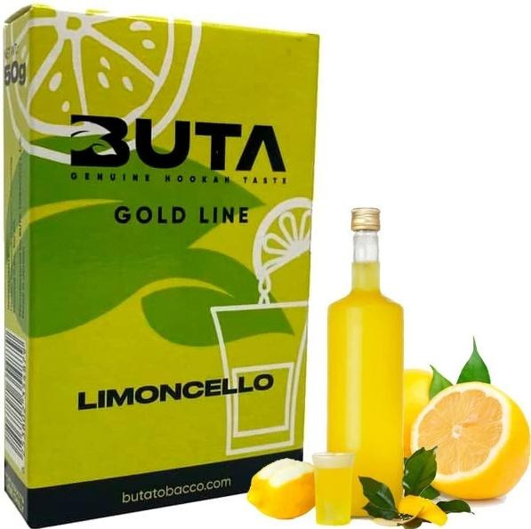 Табак Buta Gold Line Lemonchello (Лимончелло) 50 гр в интернет магазине кальянов фото 1