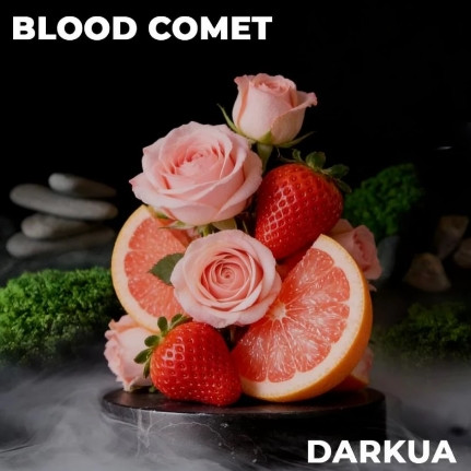 Табак DARKUA Blood Comet (Роза Клубника Грейпфрут) 100 грамм 