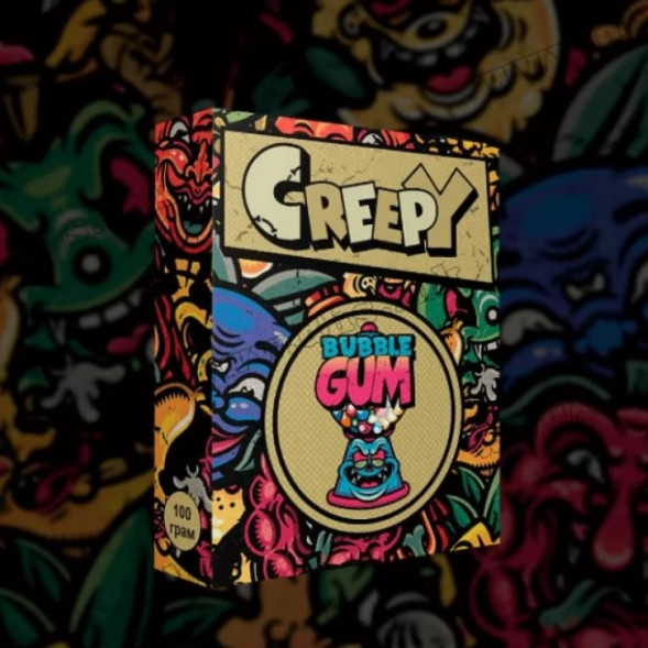 Табак Creepy Bubble Gum (Жвачка) 100 грамм  в интернет магазине кальянов фото 1