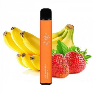Одноразовая POD система Elf Bar 800 Banana Strawberry (Банан Клубника) 