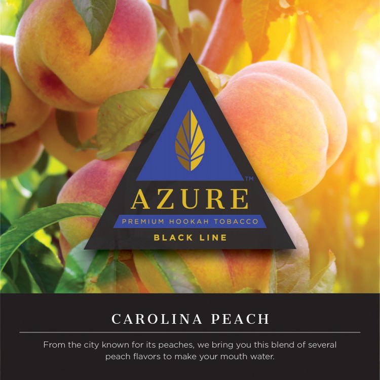 Табак Azure Black Line - Carolina Peach (Персик) 50 Гр 