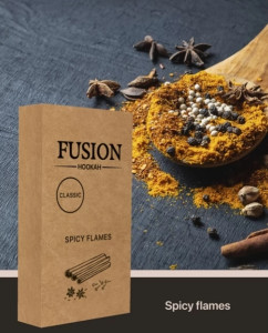 ТАБАК FUSION CLASSIC - SPICY FLAMES (СПЕЦИИ) 100 ГРАММ