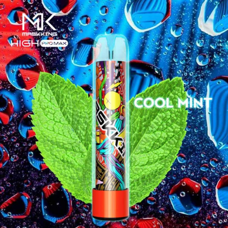  Одноразовая электронная сигарета Maskking High Pro Max Холодная Мята 1200       