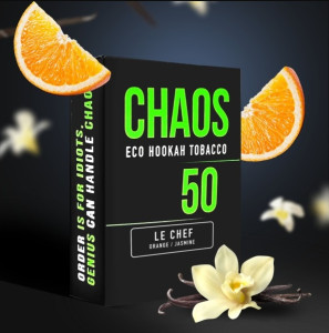 Табак Chaos Le Chef (Апельсин Жасмін) 50 грамм  