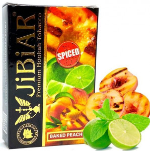 Табак Jibiar Baked Peach Spiced (Персик Гриль) 50 грамм