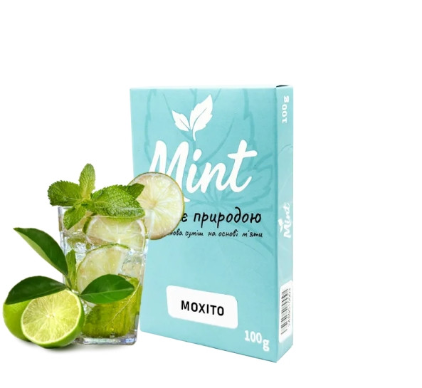 Кальянная смесь Mint Мохито 100 грамм  в интернет магазине кальянов фото 1
