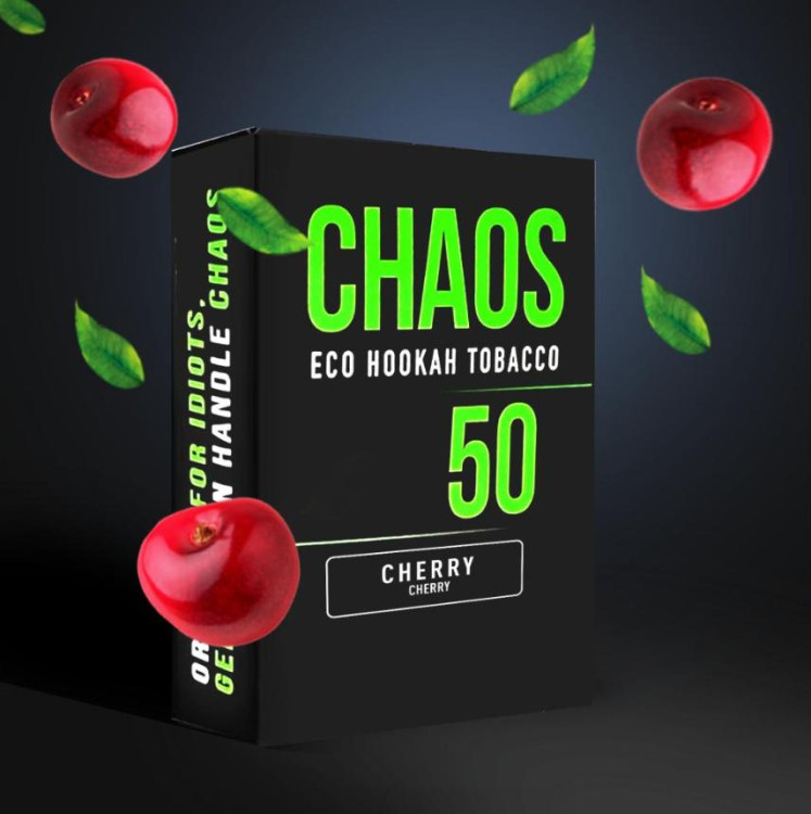 Табак Chaos Cherry (Вишня) 50 грамм в интернет магазине кальянов фото 1
