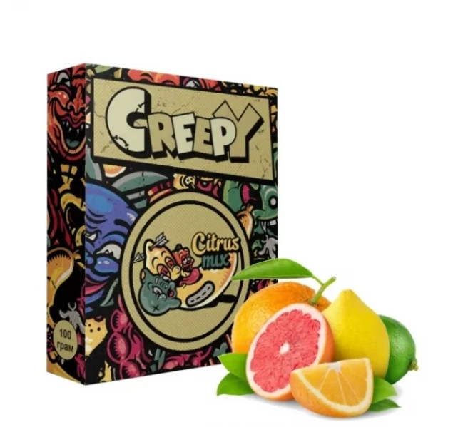 Табак Creepy Citrus mix (Цитрусовый микс) 100 грамм  в интернет магазине кальянов фото 1