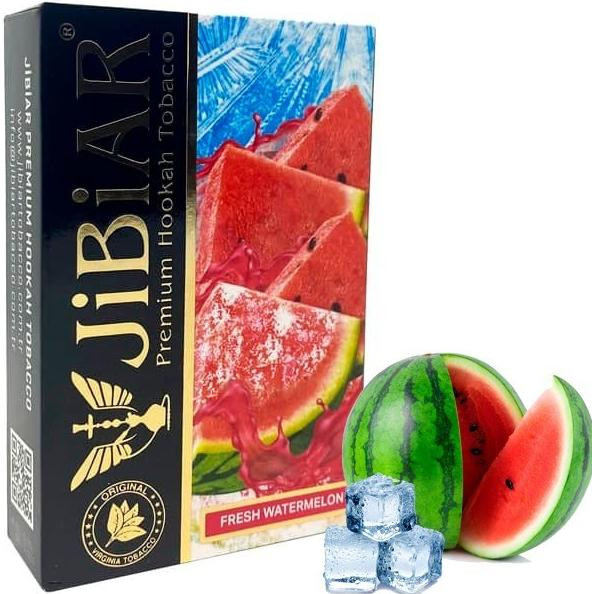 Табак Jibiar Fresh Watermelon (Свежий Арбуз) 50 грамм в интернет магазине кальянов фото 1