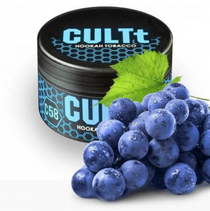 Табак CULTt C58 Black Grape Ice (Виноград Лед) 100 грамм