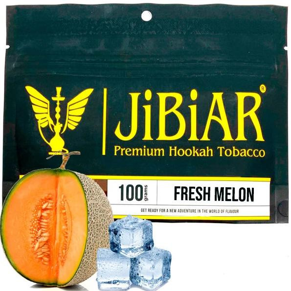 Табак JIBIAR Fresh Melon (Фреш Дыня) 100 грамм в интернет магазине кальянов фото 1