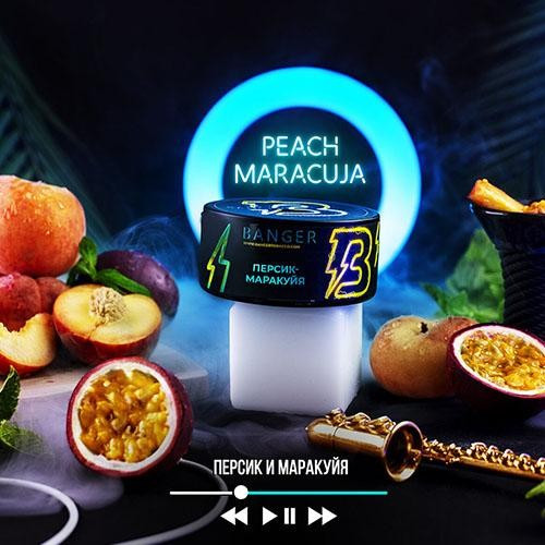 Табак Banger Peach Maracuja (Персик Маракуйя) 100 гр 