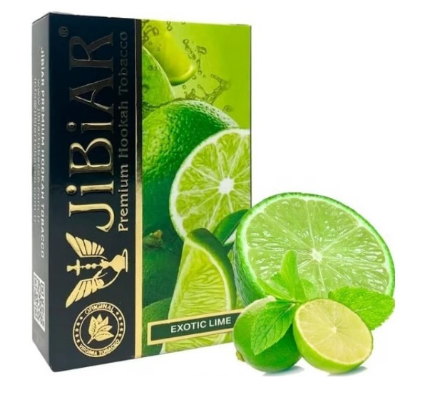Табак Jibiar Exotic Lime (Экзотик Лайм) 50 грамм 