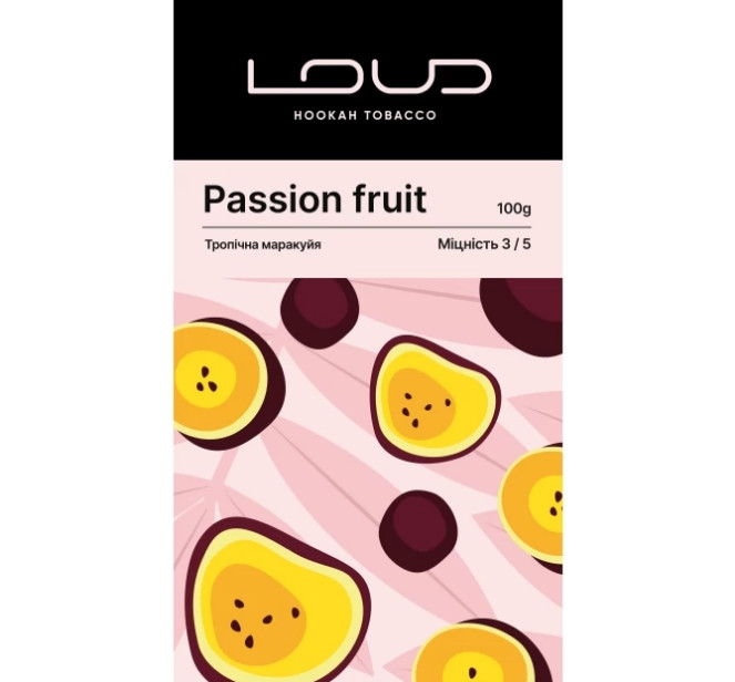 Табак Loud Passion Fruit (Маракуйя) 100 грамм 