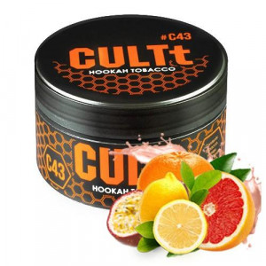 Табак CULTt C43 Passion Fruit Lime Grapefruit (Маракуйя Лайм Грейпфрут) 100 гр