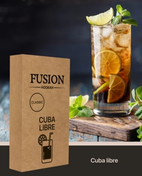 Табак Fusion Classic - Cuba Libre (Куба Либре) 100 Грамм   в интернет магазине кальянов фото 1