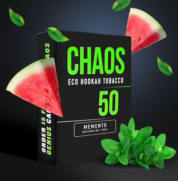 Табак Chaos Memento (Кавун М'ята) 50 грамм  