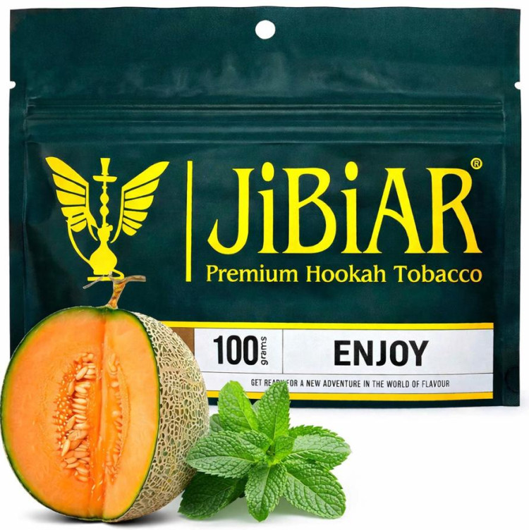 Табак Jibiar Enjoy (Дыня, Мята) 100 грамм реплика 
