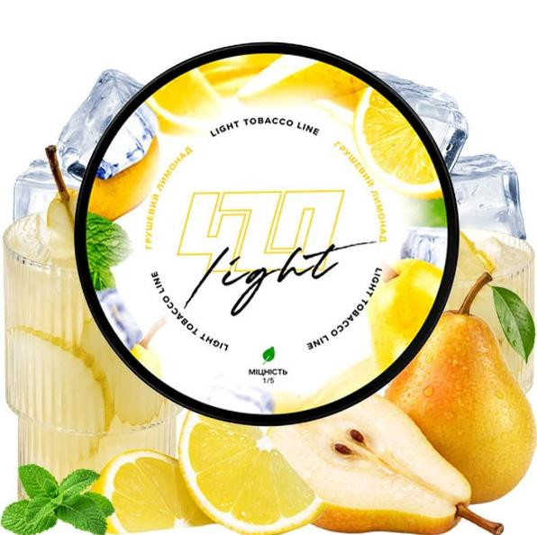 Табак 420 Light Грушевий лимонад 100 грамм 