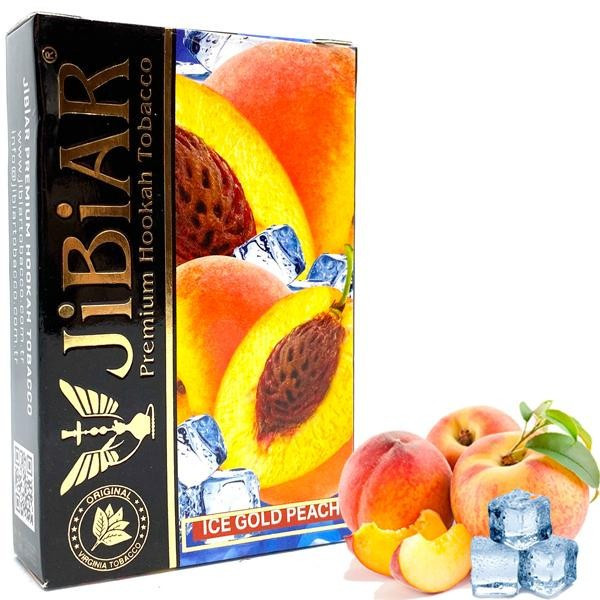 Табак Jibiar Ice Gold Peach (Персик Лед) 50 гр   