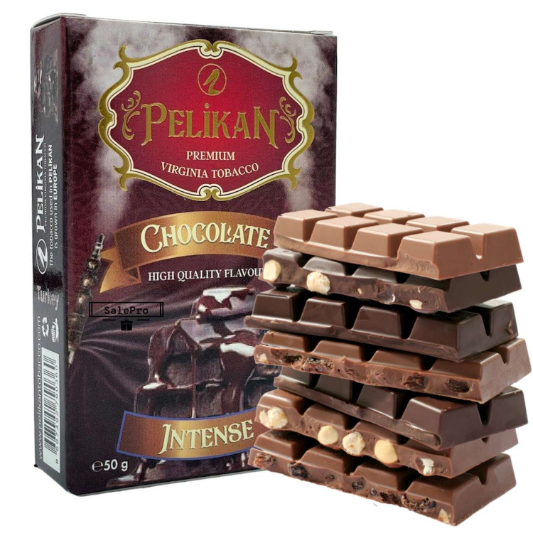 Табак Pelikan Chocolate Intense (Шоколад Интенсив) 50 грамм      в интернет магазине кальянов фото 1