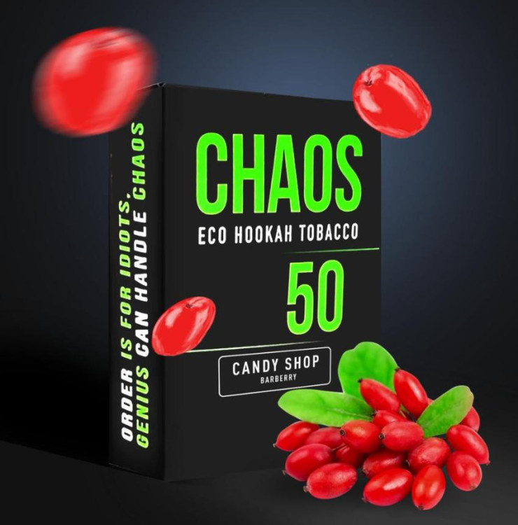 Табак Chaos Candy Shop (Барбарис) 50 грамм в интернет магазине кальянов фото 1