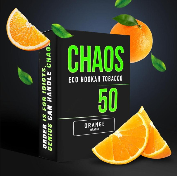 Табак Chaos Orange (Апельсин) 50 грамм в интернет магазине кальянов фото 1