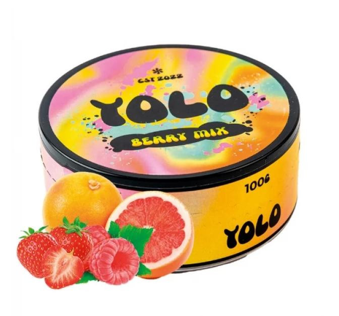 Табак Yolo Berry Mix (Ягодный микс) 100 грамм в интернет магазине кальянов фото 1